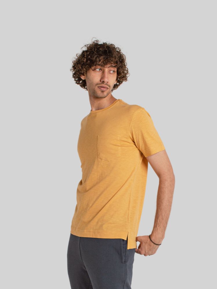 TEE Super Soft Slub T-shirt - Mustard
