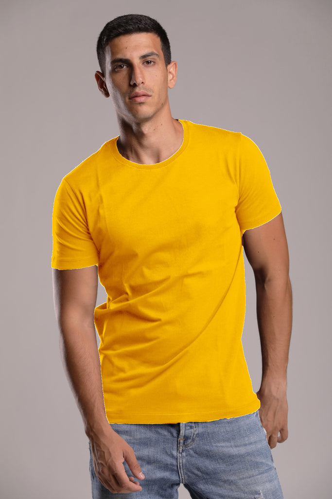 Yellow Basic T-shirt