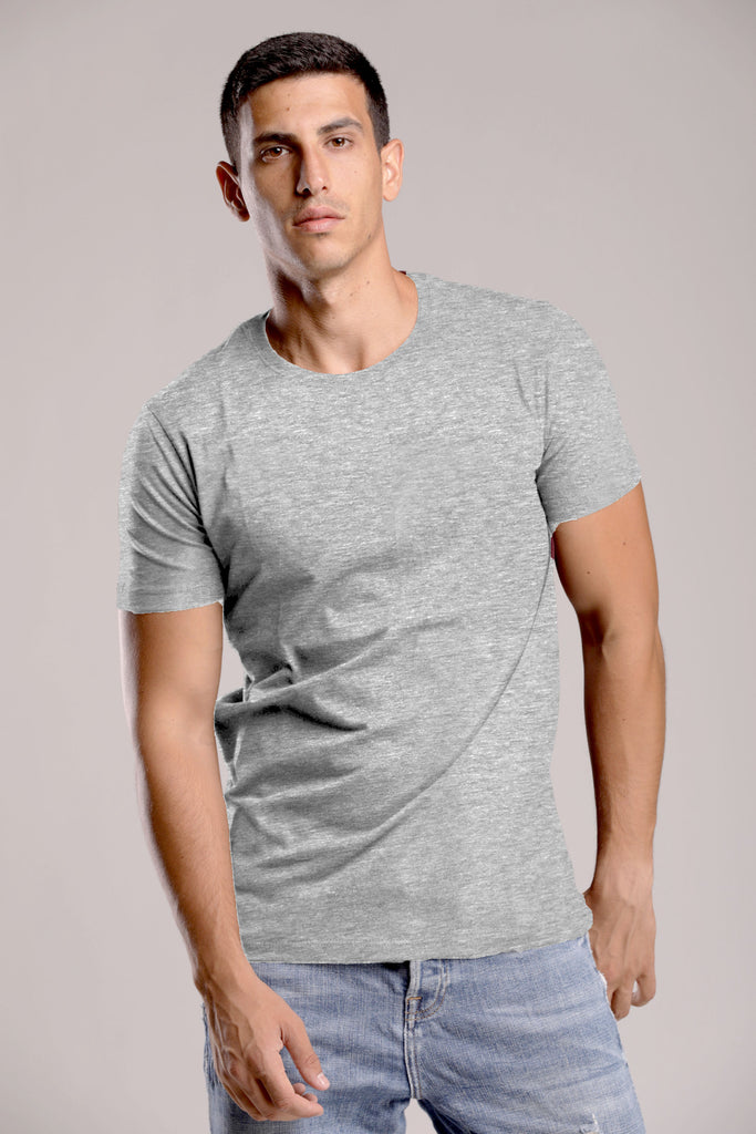 Light Gray Basic T-shirt