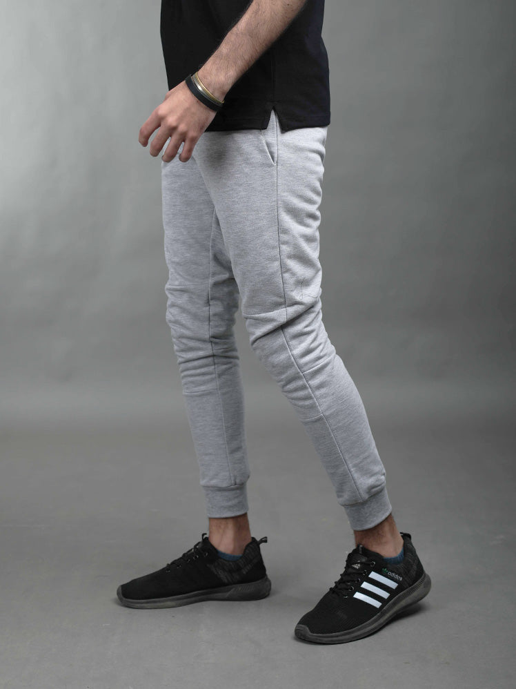 Slim fit jogger pants -Grey